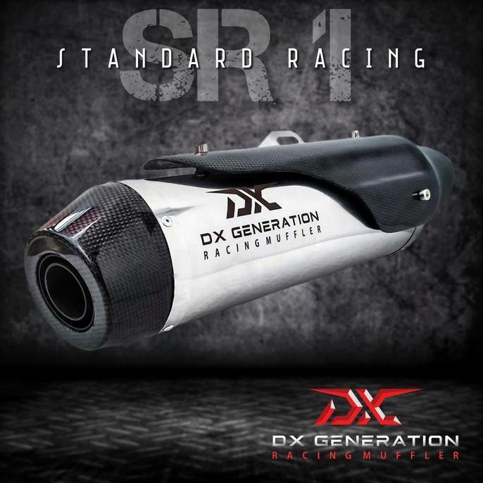 knalpot standar racing Dx Generation Adv,pcx, nmax, aerox, vario ,