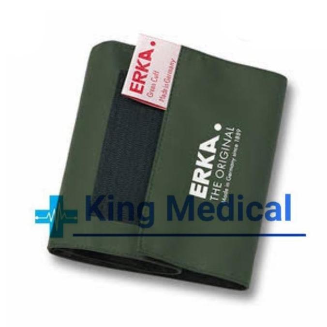 Manset Tensimeter/Velcro Cuff Superb Green Double Tube Erka Germany