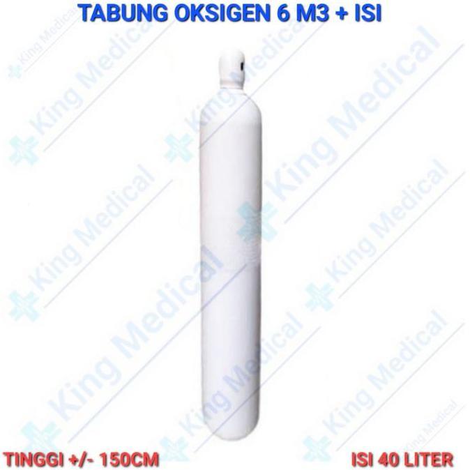 Tabung Oksigen 6 m3 /6m3 + isi