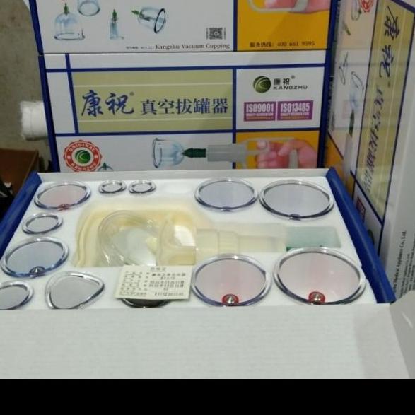 Alat bekam kangzhu isi 12/alat bekam kang Zhu/kop angin kangzhu isi 12