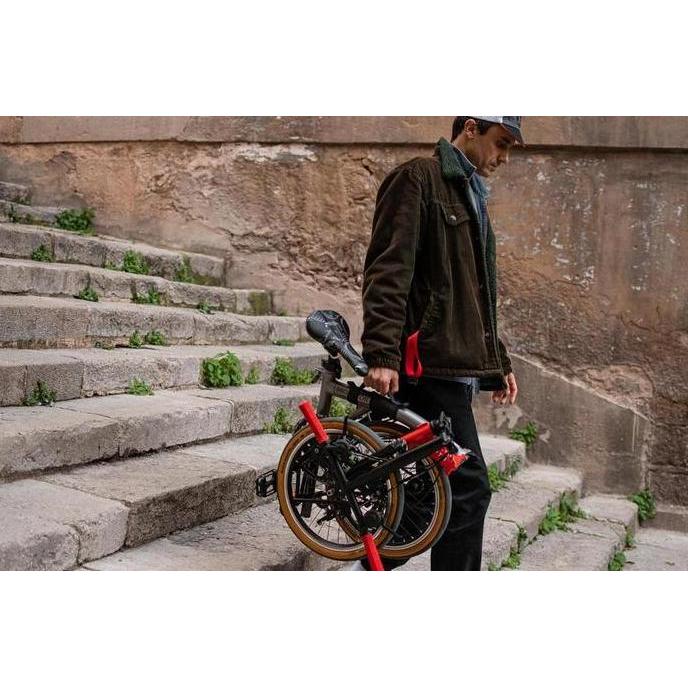 Aksesoris Carry Handle, Kompatibel untuk sepeda CHPT3 Brompton Club