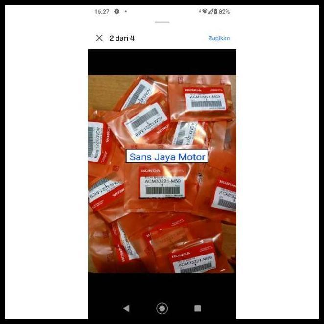 TERBARU RELAY NAIS KAKI 4 BUAT SEMUA MOBIL HONDA ORI JEPANG 