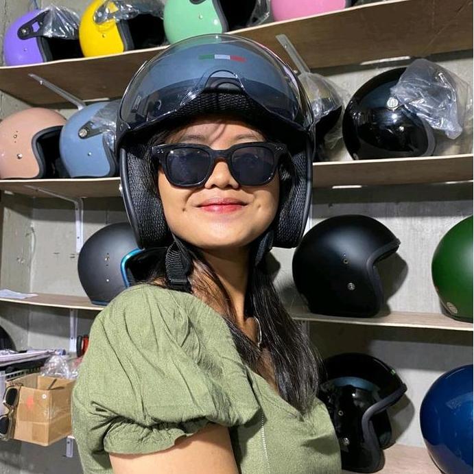 helm Pilot / Helm Pilot Italy / Helm murah Busa