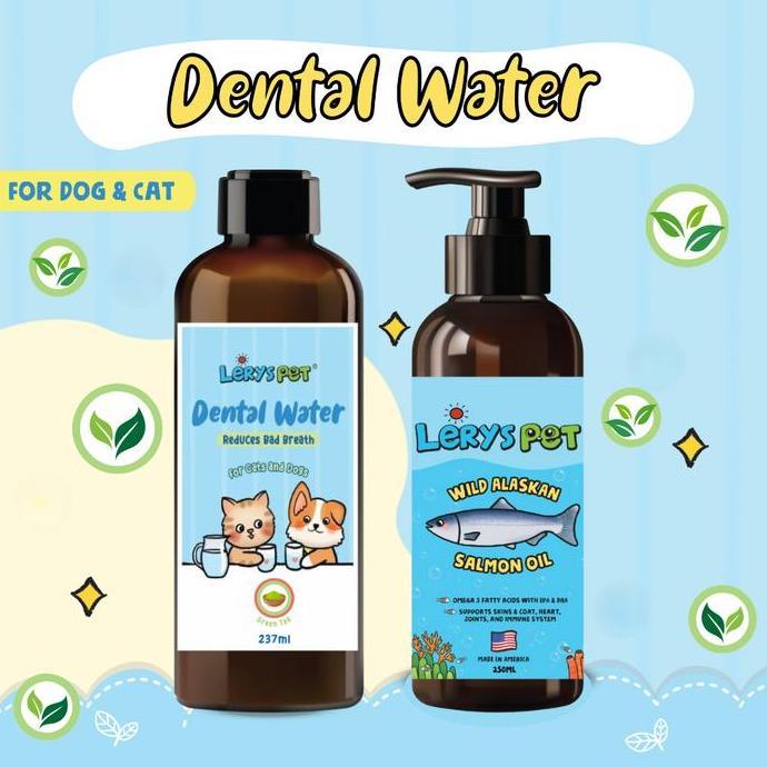 Dental Water + Wild Alaskan Salmon Oil Lerys