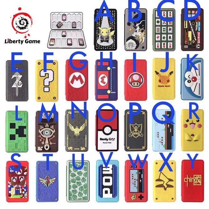 Shi Ban Premium Card Case Catride Tempat Kaset for Nintendo Switch 1 / Switch 2 / Switch Lite isi 24