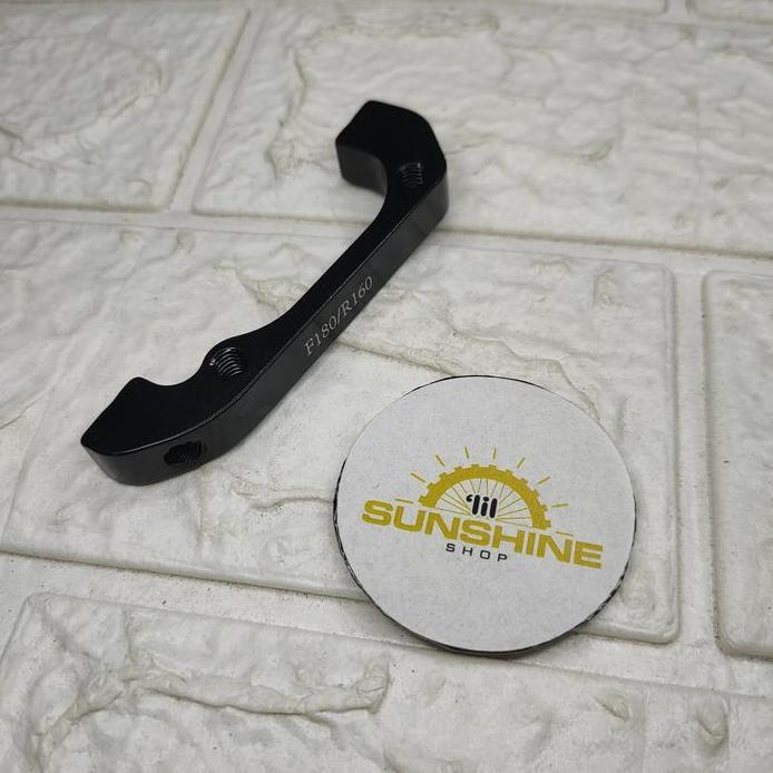 Adaptor Disc Brake Caliper Rem Cakram Sepeda Made In TAIWAN F180 R160 Adapter Baut Samping Depan Rot