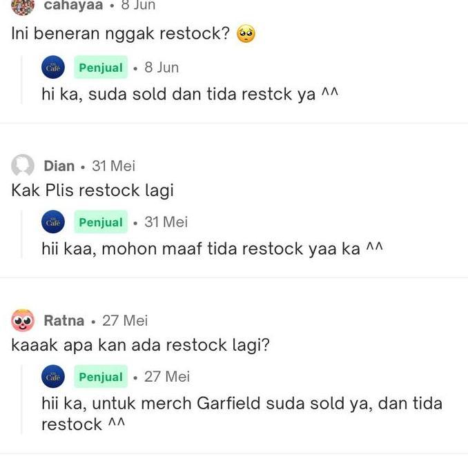 READY STOCK Tumbler Garfield XXI Cinema Baby Tumblr Botol Minum Popcorn Set Collectible Rare Terbata