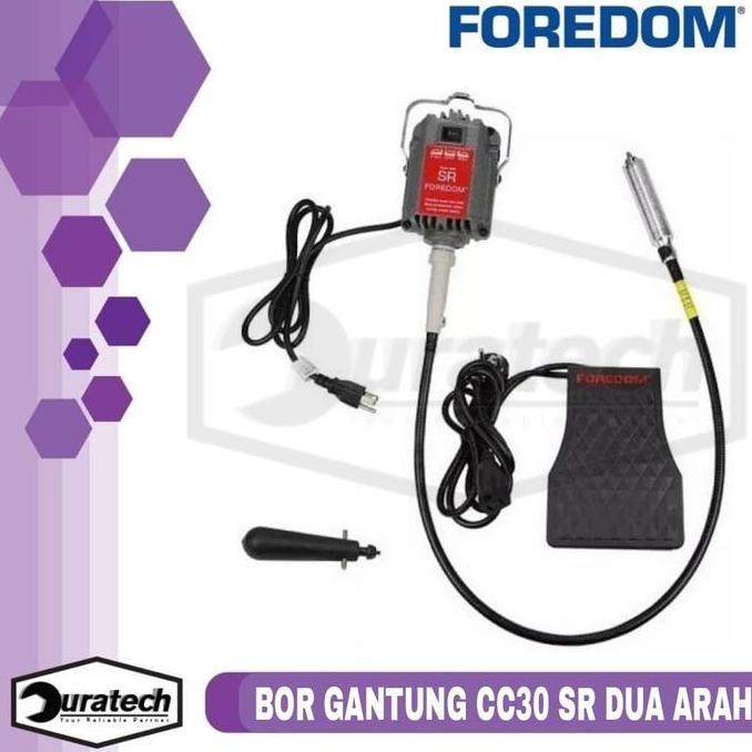 Foredom SR Mesin Bor Gantung Foredom Dua Arah Bolak Balik Alat Bor Cunner Tunner Cuner Korek Motor K
