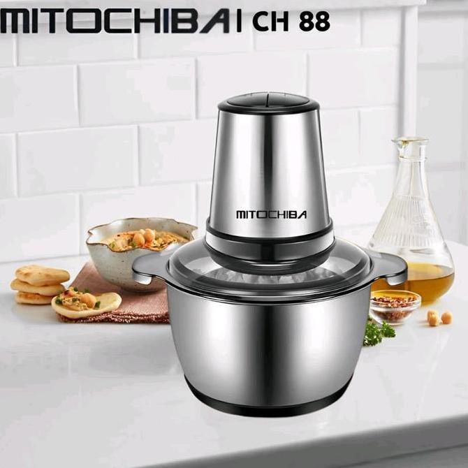 Allthebest- Food Chopper Mitochiba ch 88 pelumat penggiling penghalus serbaguna stainless 300 watt