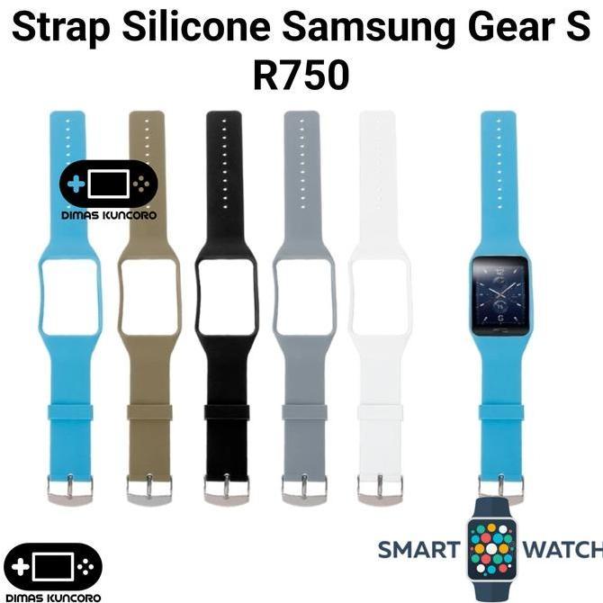 Ready Strap Silicone Samsung Gear S R750 silikon tali jam tangan rubber samsung gear s r750
