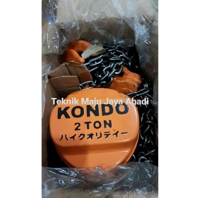 KONDO Chain Block / Takel 2Ton x 5meter