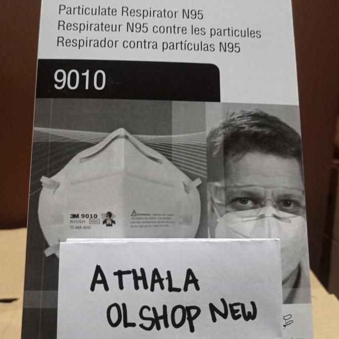 Masker 3M 9010 - Masker 3M N95 - Masker Respirator N95