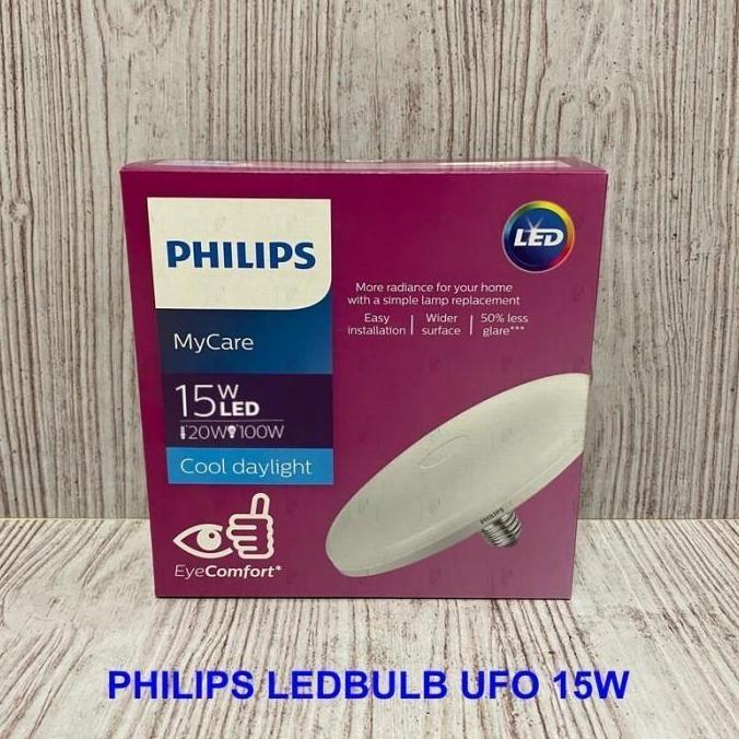 Allthebest PHILIPS LAMPU LED UFO 15W E27 65K 240V