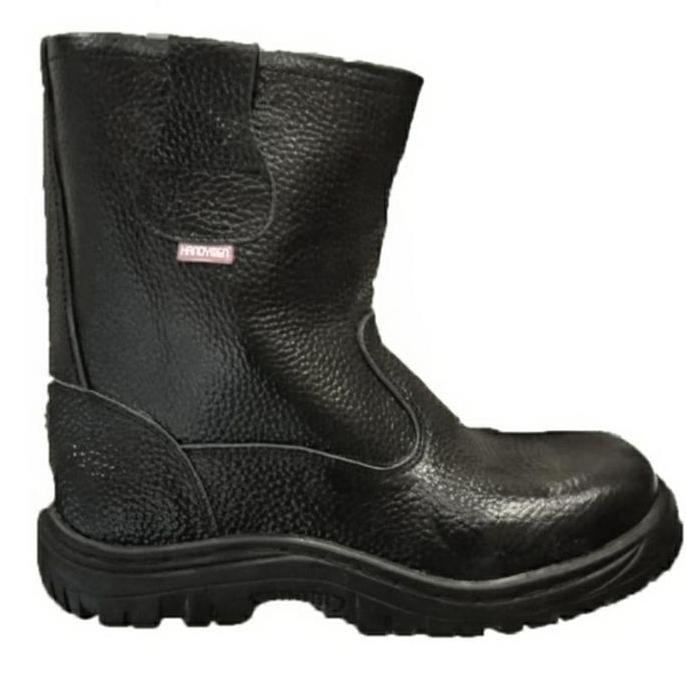 sepatu boot safety tambang Handymen NBR 802 safety shoes tahan oli pns