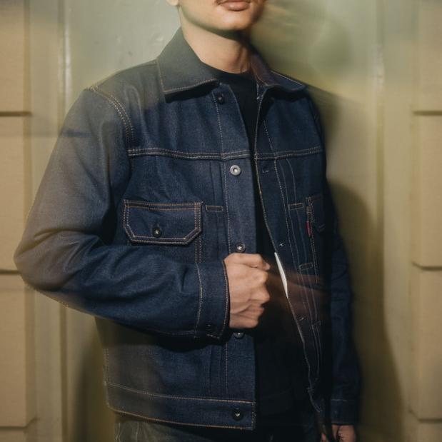 NEW FIREBIRD MFG. - TYPE II DENIM JACKET STINGERS MKII Lot. 950 (15OZ DRY DENIM)