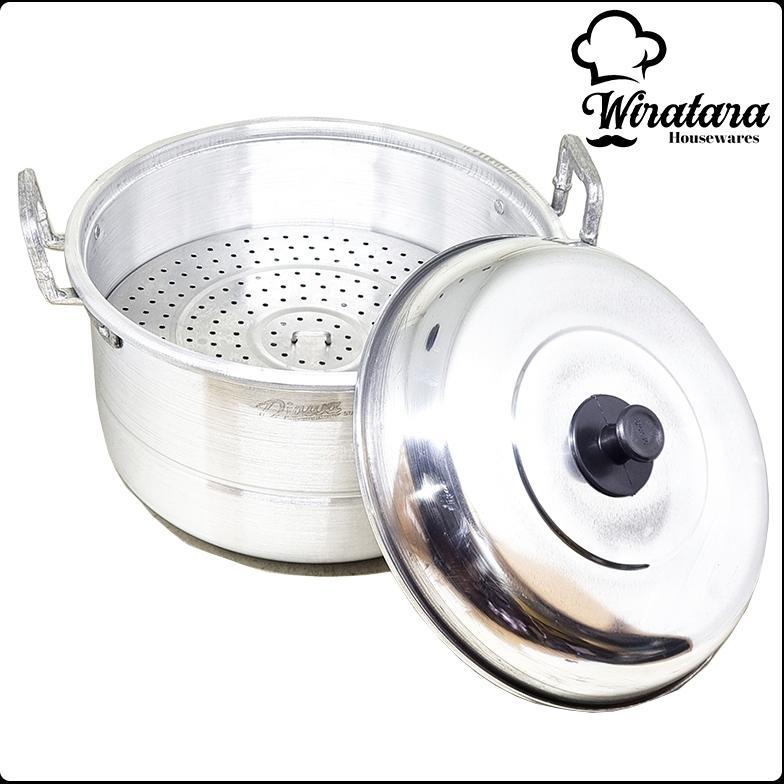 best deals maspion dandang nasi + kukus kualitas premium | panci kukusan aluminium | steamer penguku