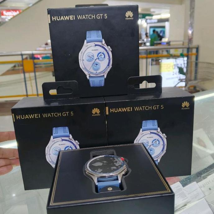Huawei Smart Watch GT 5 46MM Original Resmi Huawei like new Ready