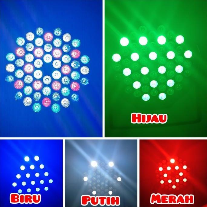 Lampu Parled RGBW Redsun 54x3watt
