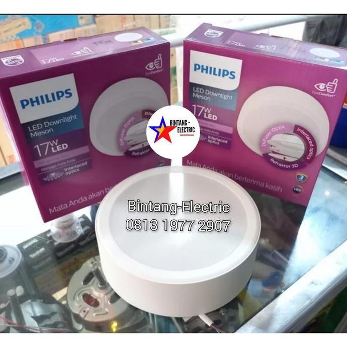 Lampu Downlight LED OB (Outbow) Philips 17Watt Sinar Putih dan Kuning