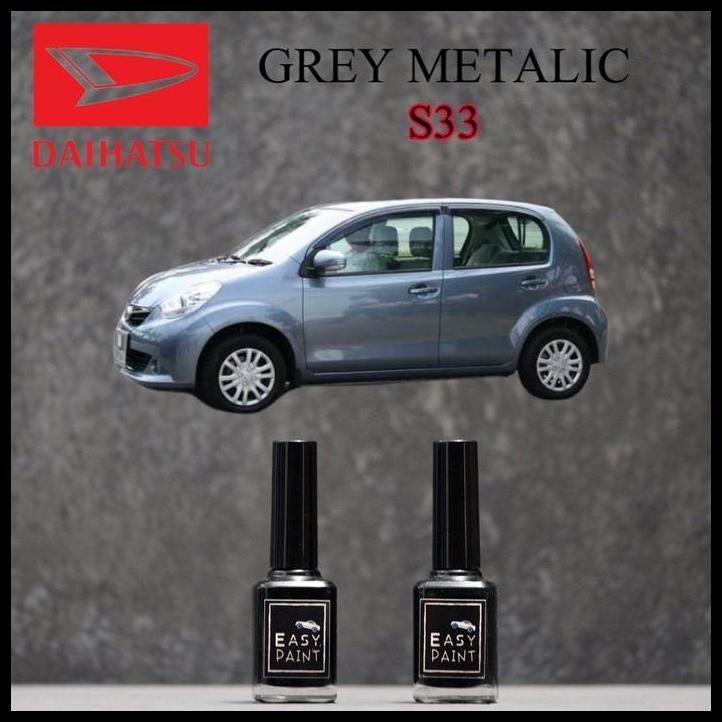 TERLARIS CAT OLES DARK GREY METALIC S33 DAIHATSU SIRION ABU TUA METALIK 