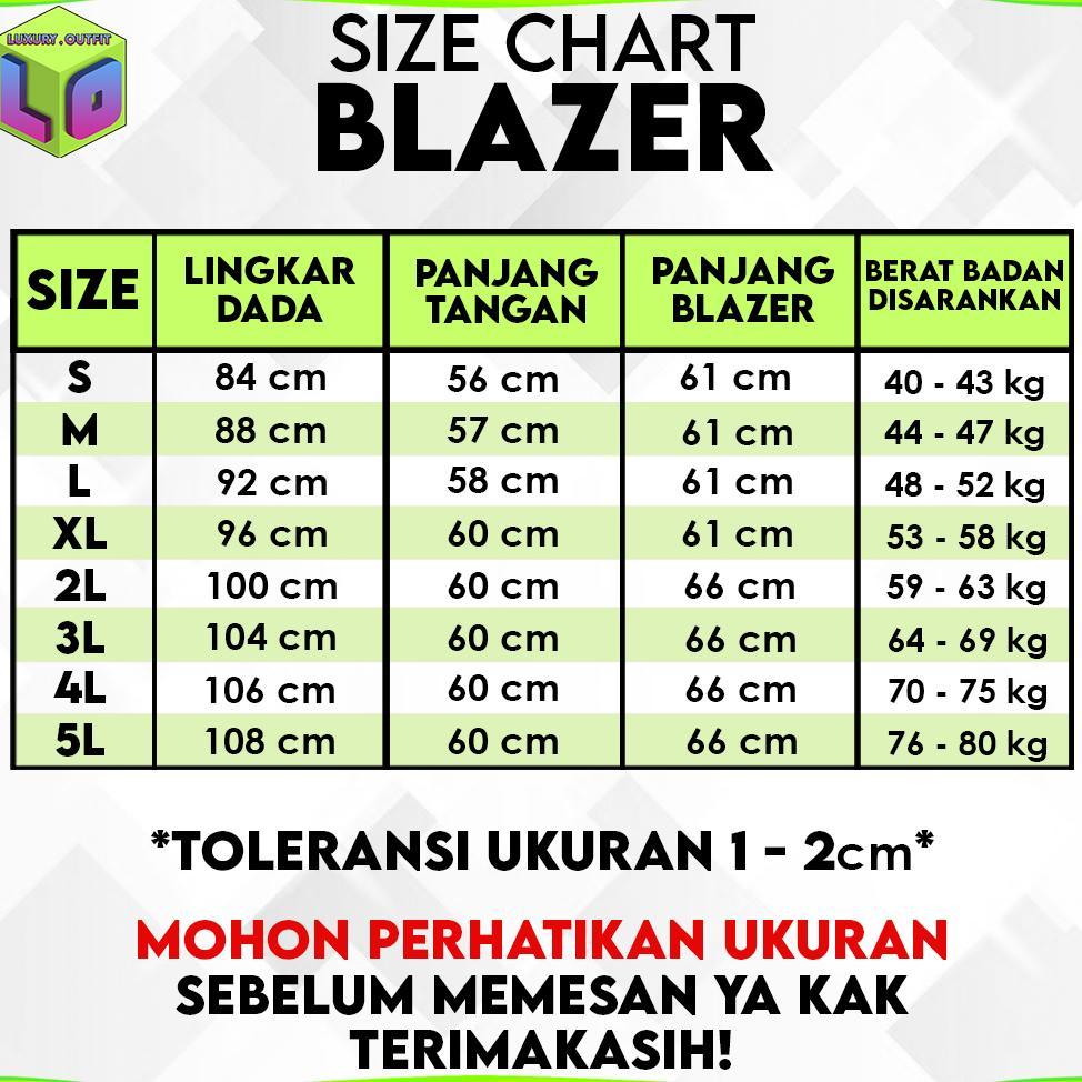 Hot Deals Jas Blezer Wanita Kerja Kantor Cewe Polos Dewasa Anak Jaket Blazer Guru Santri Pondok Pesa