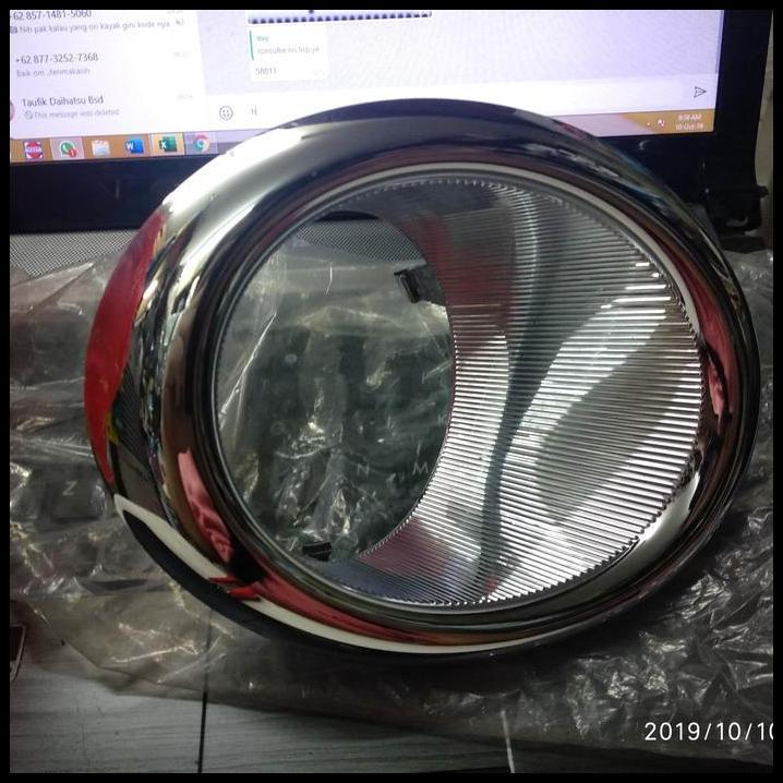 TERBARU ORIGINAL BARU CHROME FOGLAMP AYLA 2022 KE BAWAH 