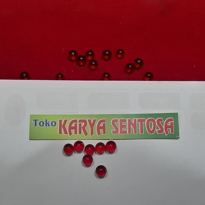 Barang Antik Replika Batu Mustika Merah Delima MD Bulet koleksi