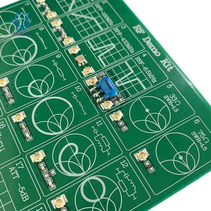 RF Demo Kit for NanoVNA Test Board Nano VNA Reference Open Load Short