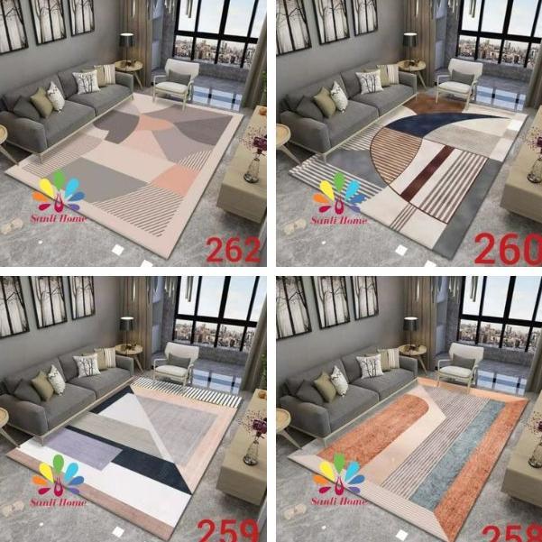 Karpet lantai Eropa Polyester Premium 200x270