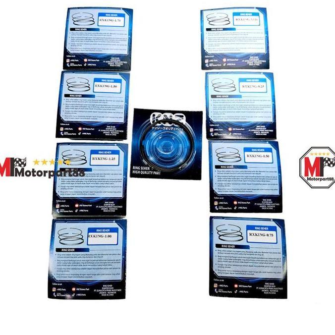 Diskon RING PISTON SEHER RX KING RXK RX K OS STD - 200 KNZ 4Y2 mot-88 Juara