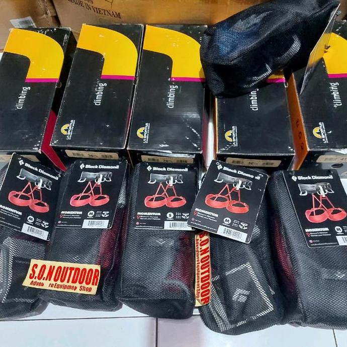 seat harness black diamond momentum harnes climbing kids anak dewasa