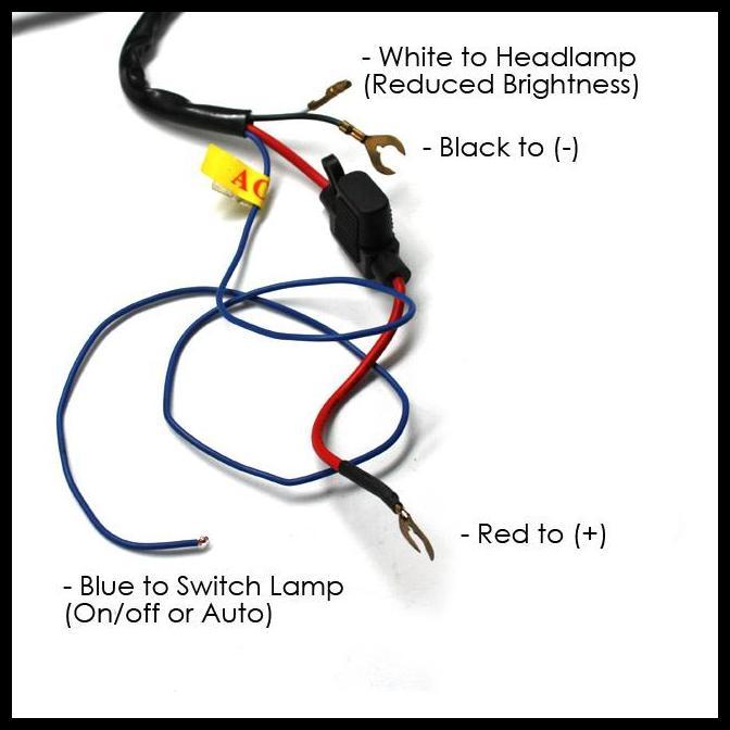 TERMURAH FORD FIESTA 2013 DRL WHITE LED 