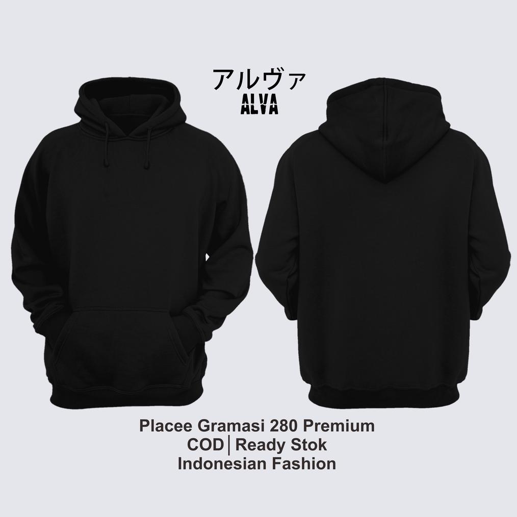 HOODIE POLOS COTTON FLEECE GRAMASI 280 ALVACLOTH