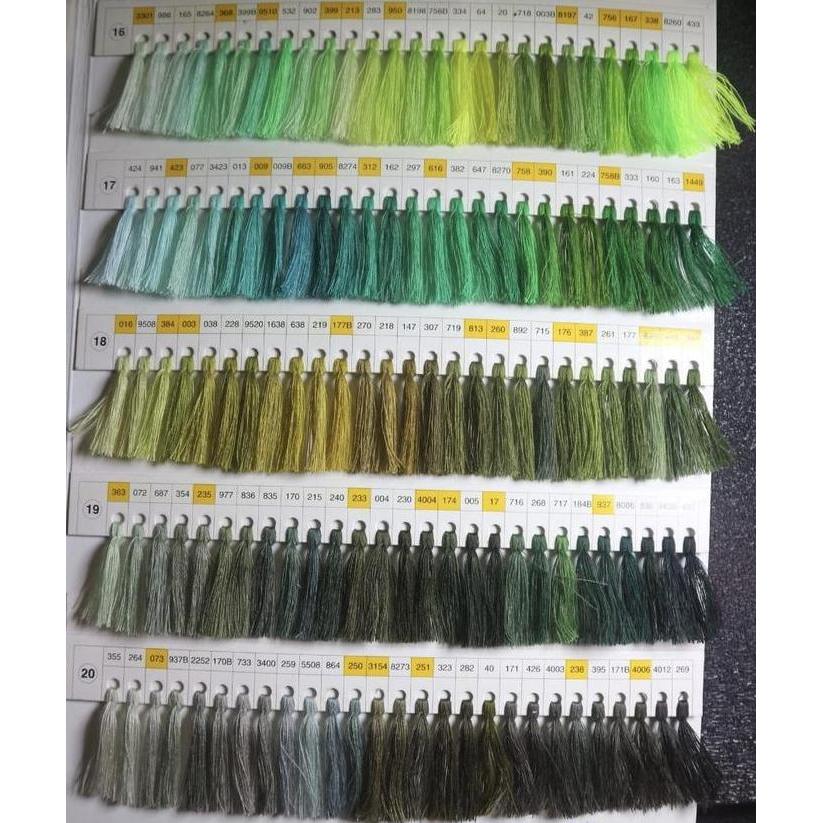 Kapanpun- Benang Jahit Extra Warna Campur Satu Lusin