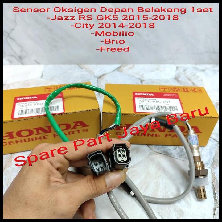 DISKON SENSOR OKSIGEN O2 OXYGEN DEPAN BELAKANG HONDA BRIO 2012-2018 1SET2PC ORIGINAL 