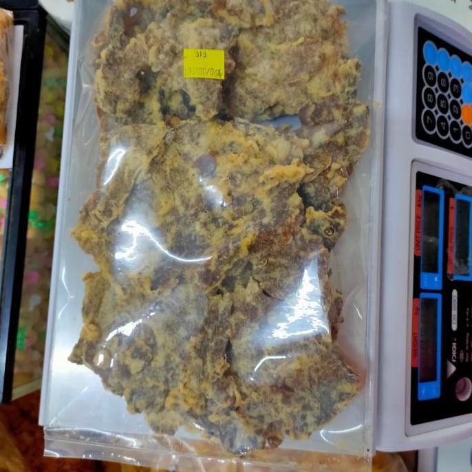 (Allthebest) Keripik Paru Goreng/ Paru sapi / KERIPIK PARU/ PARU SAPI 200gr enak