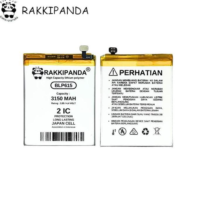 Nickboy- Rakkipanda Blp615 Compatible With Oppo Neo 9 / A37 / A37F Batre Batrai Baterai Battery