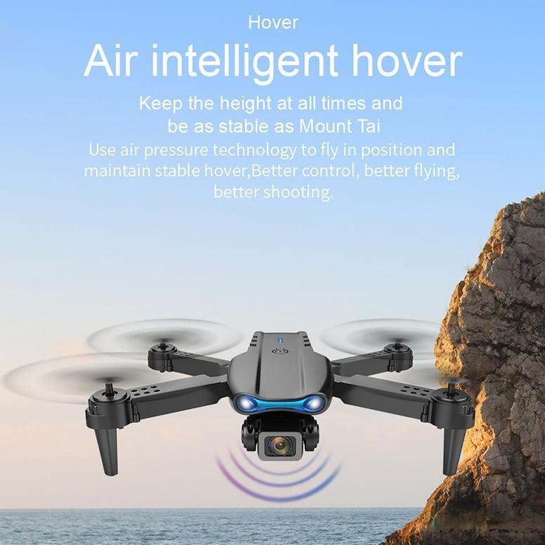 E88 Pro Drone/E99 Pro Drone Anti Tabrak Drone Mini Dengan Kamera Hd Drone Smart Drone E88 Pro 4K/E99
