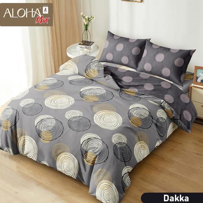 satu set bed cover 180x200 aloha / bed cover set aloha uk 180x200