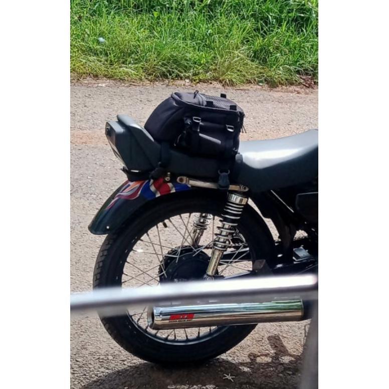 SUPER DEAL TAS BAGASI SPEDAH MOTOR TRAIL/SPEDA GOES/TASTURING/TAS PINGGANG MULTIFUNGSI