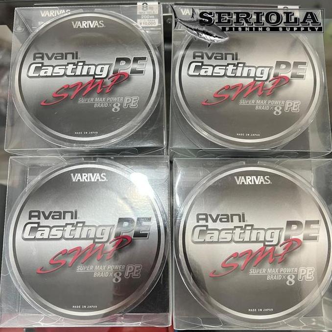 TERMURAH - PE VARIVAS AVANI CASTING PE SUPER MAX POWER X8 PE 8 200M