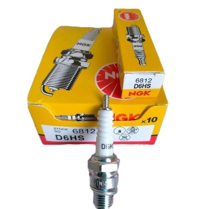 10 Pcs Busi NGK D6HS C90 C70 S90 S90Z Sparepart BARU