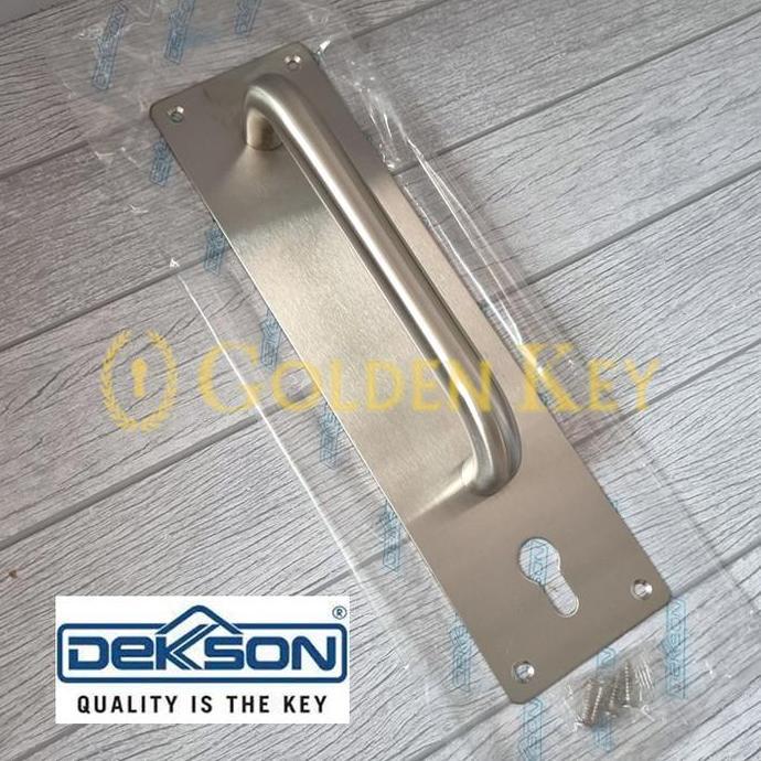 Sign Plate Dekson SP 003 HDL+CYL Hole Plat Handle Pintu SP003 Cylinder BARU