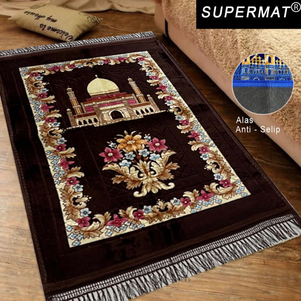 DISKON SAJADAH TEBAL EMPUK OLEH-OLEH HAJI / SAJADAH MALAYSIA EMBOSSED