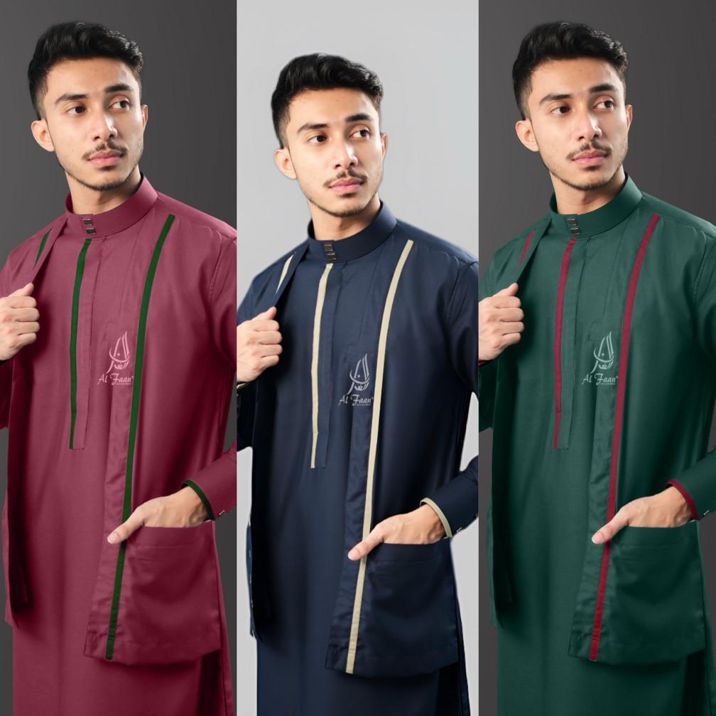 DISKON JUBAH SLIMFIT ALAWI JUBAH PRIA GAMIS PRIA  JUBAH GAMIS PRIA MUSLIM JUBBAH THOBE BUSANA MUSLIM
