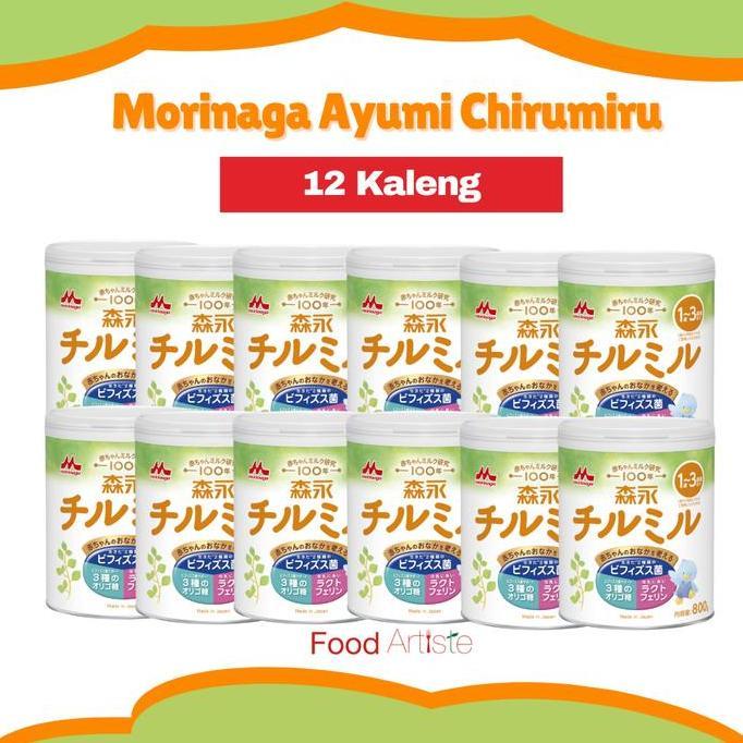 Lansungkirim- Morinaga Chirumiru Ayumi Susu Formula Jepang