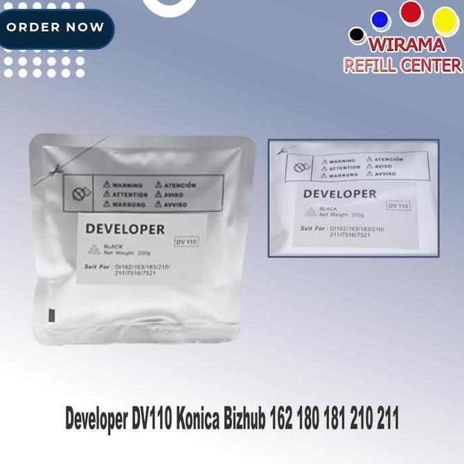 NEW Developer DV110 Konica Bizhub 162 180 181 210 211