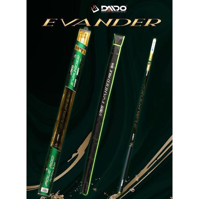 TERBARU - Joran Tegek Daido Evander Carbon Hard 20kg