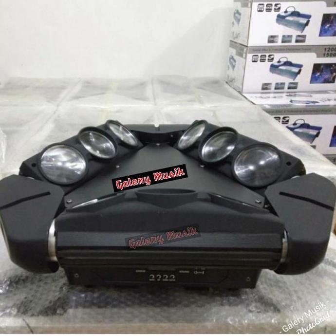 TERMURAH - MOVING SPIDER 9X10WATT light FULLCOLOUR BEAM MOVING HEAD spider LAMPU DENGAN EFEK YANG BA