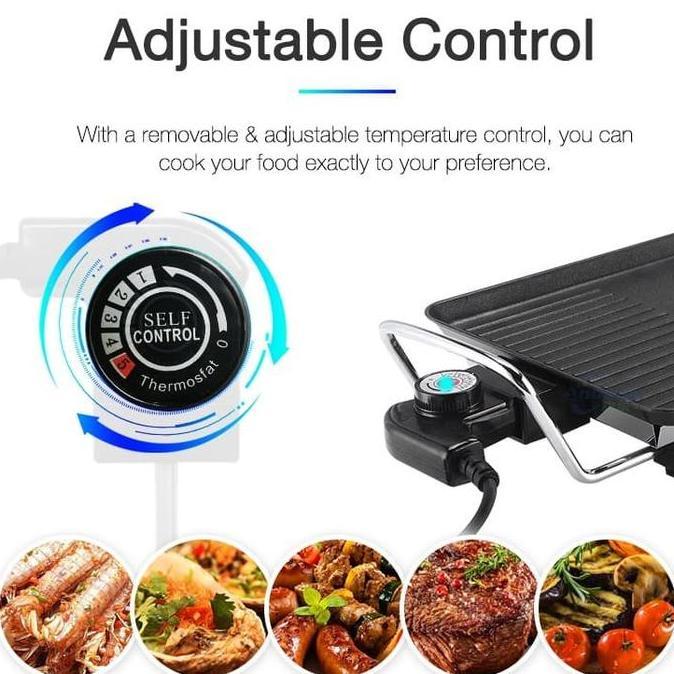 Idealife EG-5001 Electric Grill / EG5001 Grill Panggang Listrik / IL-116S Pemanggang Elektrik